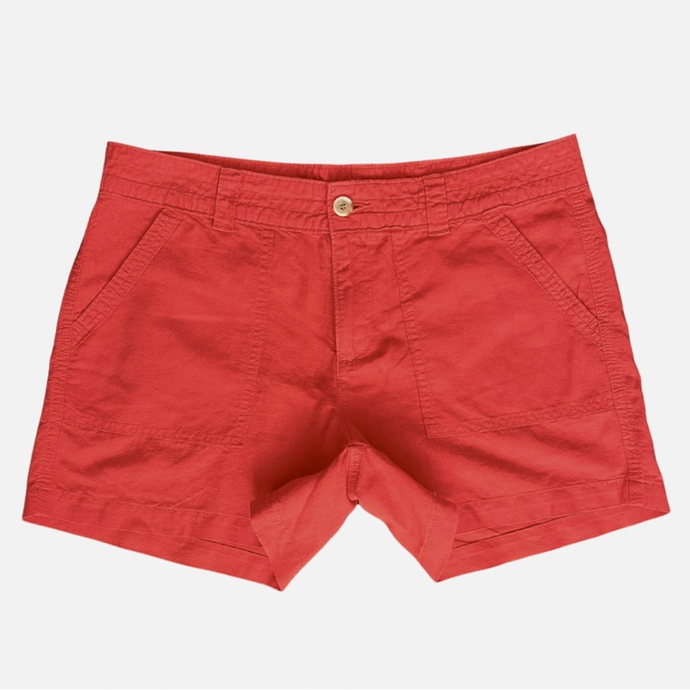 BANANA REPUBLIC•TANGERINE ORANGE SHORT SHORTS•SIZE 12